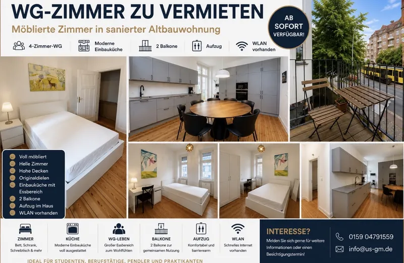 WG Zimmer zu vermieten — photo 1